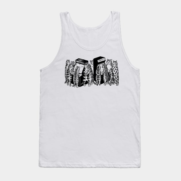 Cats Arcade Tank Top by RicardoCarn